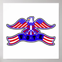 Vote Eagle Posters