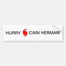 Vote pour Herman Caïn Adhésif Pour Voiture