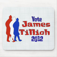 Vote pour Tillich Tapis De Souris