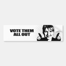 Votez-les tous adhésifs pour voiture