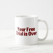Votre essai gratuit est terminé tasses à café