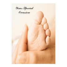 Votre invitation de bébé d'occasion spéciale