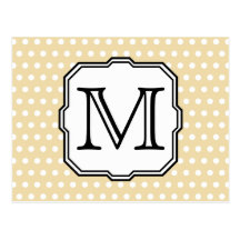 Votre lettre. Monogramme fait sur commande. Point  Cartes Postales