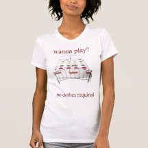 Voulez jouer la chemise t-shirt