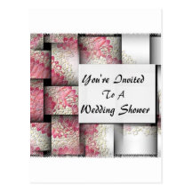 Vous, au sujet d'inviter à un wedding shower cartes postales