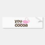 Vous devriez cacao adhésif pour voiture
