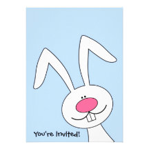 Vous êtes invitation invitée de partie de lapin de