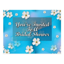 Vous êtes invités à une douche nuptiale cartes postales