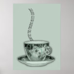 Vous êtes la crème en mon café Valentine Poster