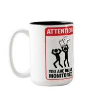 Vous êtes surveillés - humour de bureau