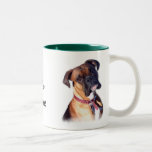 Vous manquant boxeur mug à café