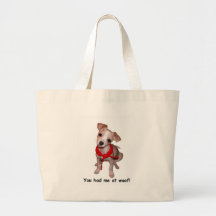 Vous m'avez eu chez Woof Sac En Toile
