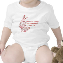 Vous n'êtes aucun lapin jusqu'à Somebunny vous aim Body Pour Bébé
