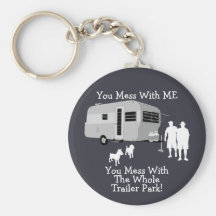 … Vous salissez avec tout le terrain de caravaning Porte-clefs