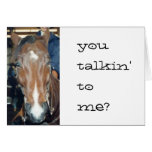 Vous talkin à moi ? carte