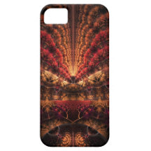 Voyage à l'illustration de fractale d'infini coque iPhone 5