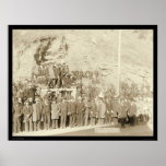 Voyage final de l'écart-type 1890 de car de bois m