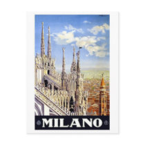 Voyage vintage de Milan Italie