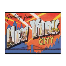 Voyage vintage de New York City