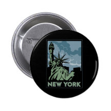 voyage vintage de New York Etats-Unis Etats-Unis r Badge