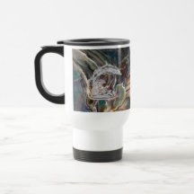 Voyages en cristal de dauphin tasses à café