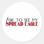 Vraag om Mijn Verspreiding Eagle te zien Stickers