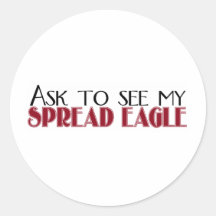 Vraag om Mijn Verspreiding Eagle te zien Stickers