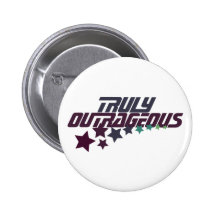 Vraiment indigne badge avec épingle