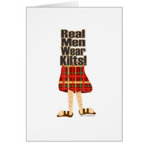 Vrais kilts de vêtements pour hommes carte