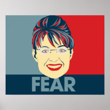 Vrees Sarah Palin Print