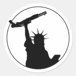 Vrijheid met Jachtgeweer Stickers