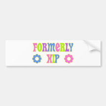 Vroeger Heup Bumperstickers