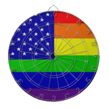 Vrolijk Dartboard II van de Vlag