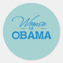 Vrouwen voor Obama Stickers