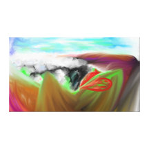 Vruchten van het leven! stretched canvas print