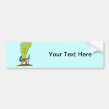 VT van Vermont Herinnering van de Reis van de Wand Bumpersticker