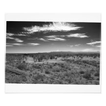 vue de désert photo d’art