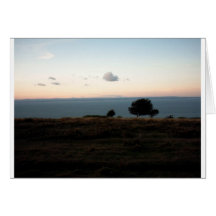 vue de front de taille cartes de vœux