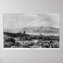Vue de Lausanne Posters