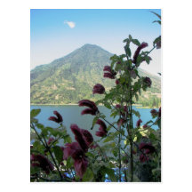 Vue de Santiago Atitlan, Guatemala Carte Postale