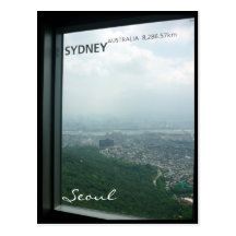 vue de Séoul au syd Cartes Postales