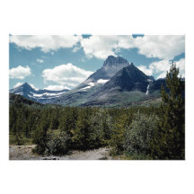Vue grande de crête de montagne, parc national de  invitation personnalisable