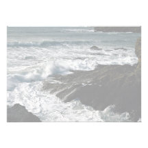 Vue vers le point de culottes de Pentire, les Corn Faire-parts