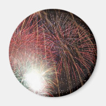 Vuurwerk bij de Eerste Nacht van San Diego Magneet
