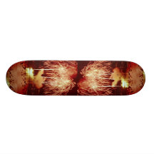 Vuurwerk, Vancouver, Brits Colombia, Canada Persoonlijk Skateboard