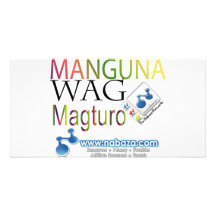 Wag Magturo de Manguna Photocarte Customisée