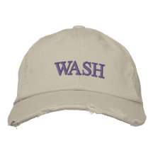 Washington a brodé le chapeau chapeaux brodés