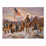 Washington à la forge de vallée par Edouard P. Mor Carte Postale