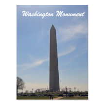 Washington DC 003 de monument de Washington Carte Postale