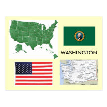 Washington, de V.S. Wens Kaarten